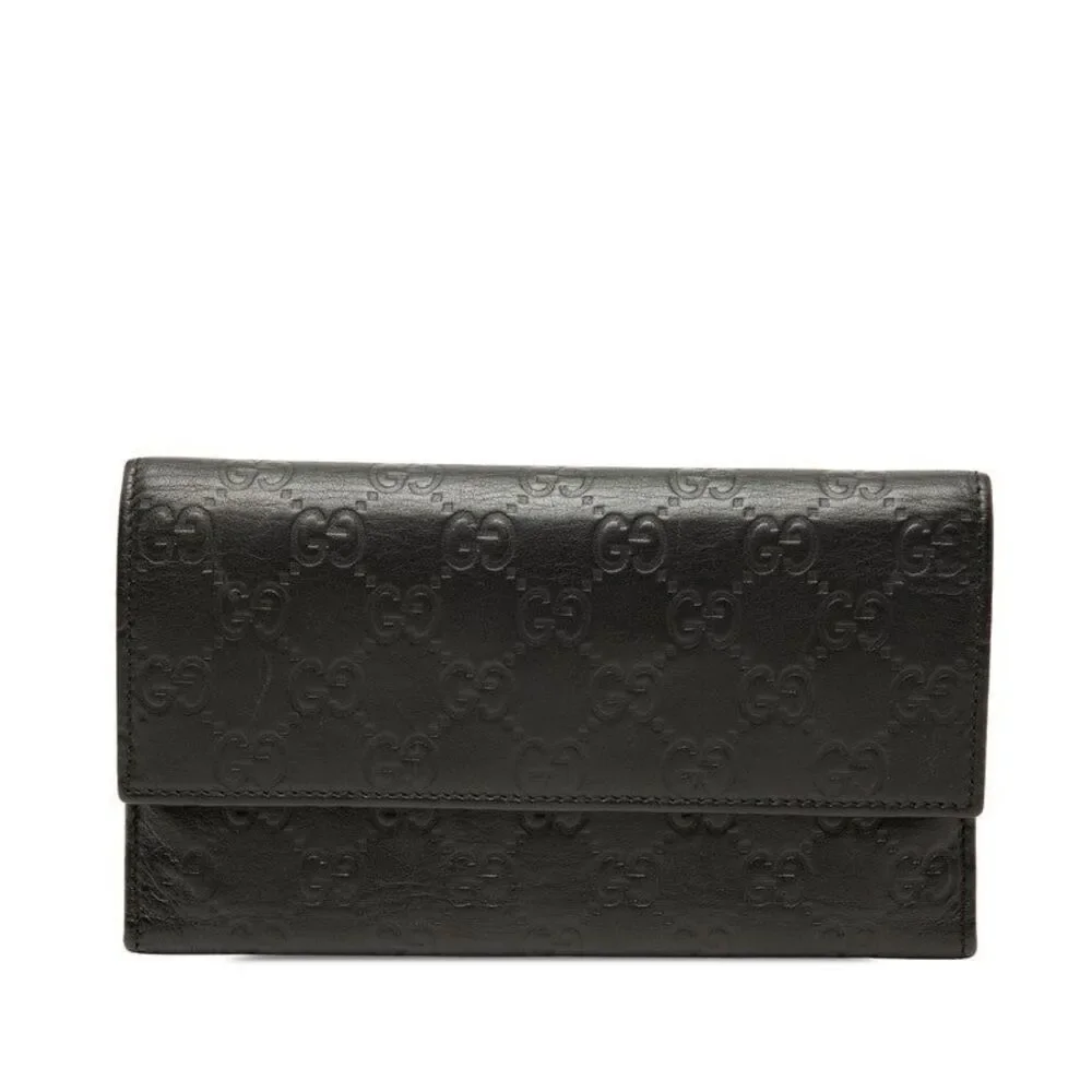 Gucci Guccissima Tri-fold Wallet